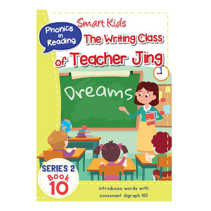 Picture of SMART KIDS PHONICS IN READING BOOK SERIES 2 BOOK 10-THE WRITING CLASS OF TEACHER JING