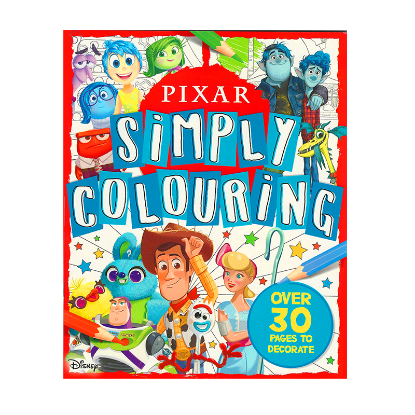 Picture of DISNEY SIMPLY COLORING-PIXAR