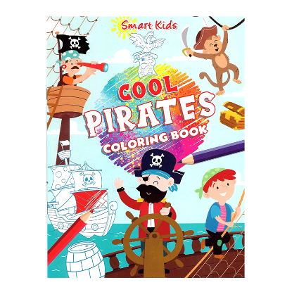 Picture of SMART KIDS COLORING BOOK-COOL PIRATES