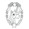 Picture of COLOR AND CARRY ACTIVITY TIN-UNICORN