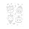 Picture of COLOR YOUR CARRY CASE ACTIVITY CASE-CUTE KAWAII ANIMALS